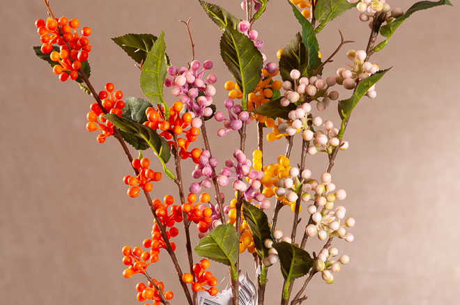 F404- Wild Berry Spray 64 cm ve všech barvách